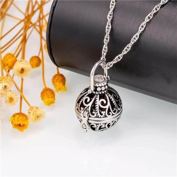 Forever in My Heart Flower Urn Necklace - Picture 2 of 6